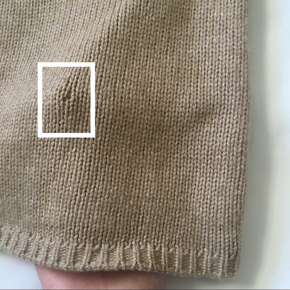NWOT LOFT Knit Square Quarter Sleeve Top - Picture 3 of 5